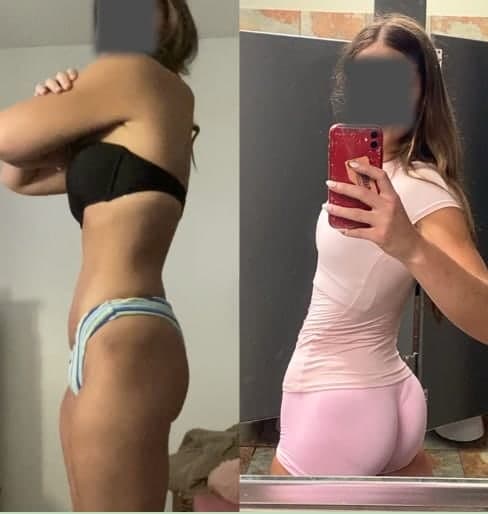 Before and after photo
